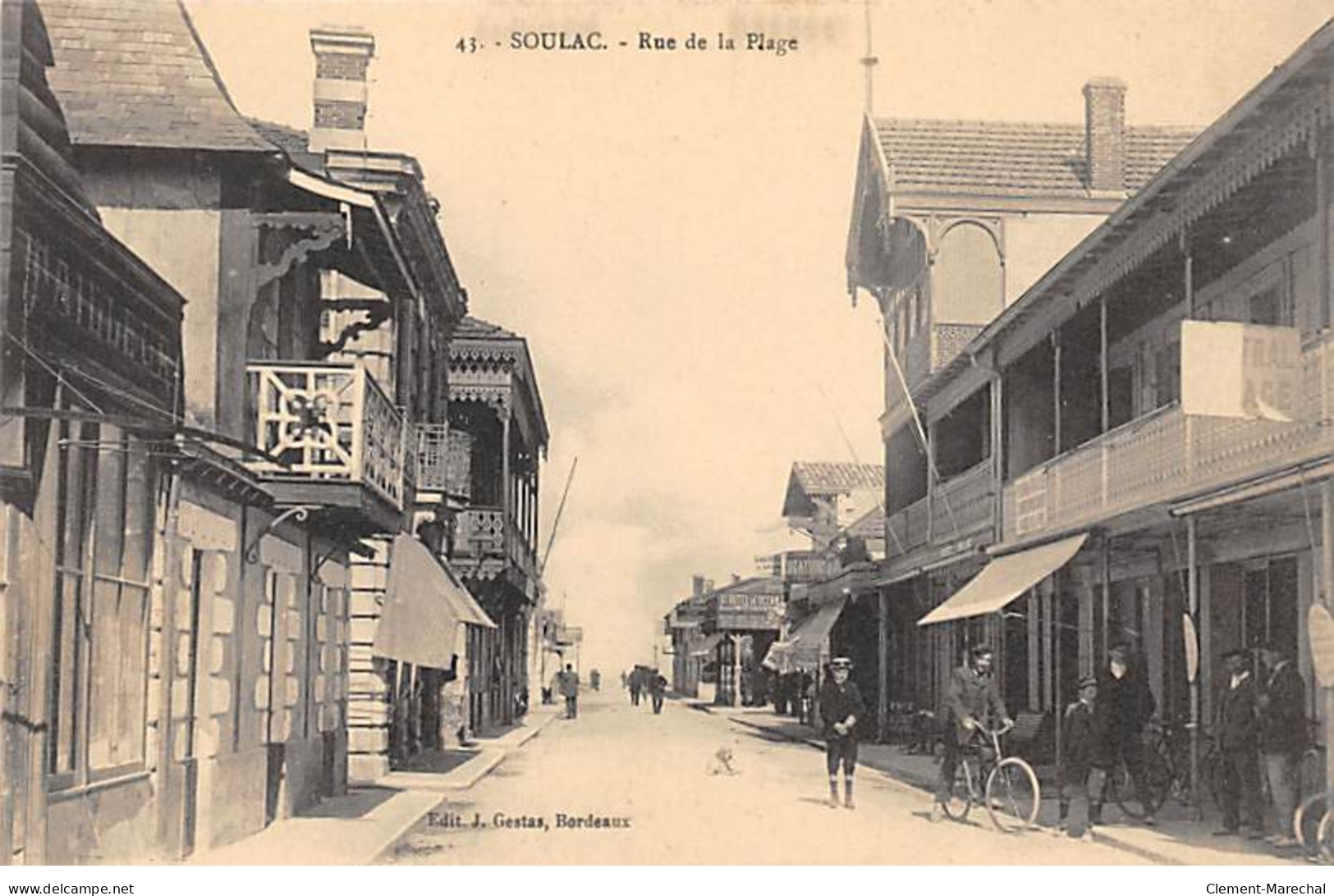 SOULAC - Rue De La Plage - Très Bon état - Soulac-sur-Mer