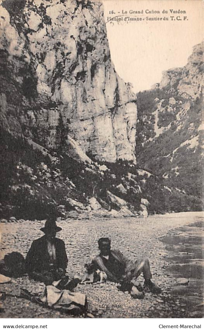 Le Grand Canion Du Verdon - Planiel D'Issane - Sentier Du TCF - Très Bon état - Sonstige & Ohne Zuordnung