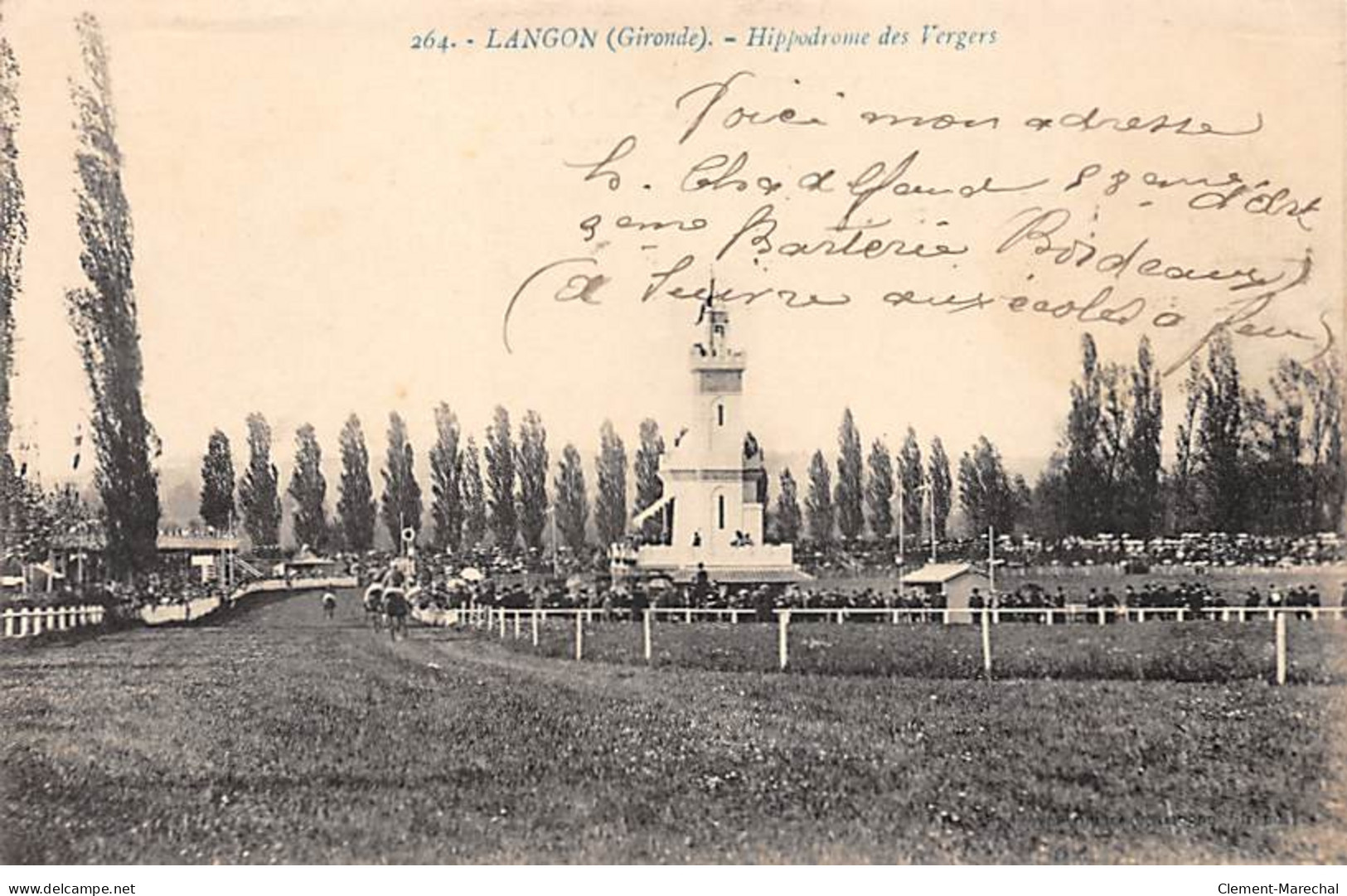 LANGON - Hippodrome Des Vergers - Très Bon état - Langon