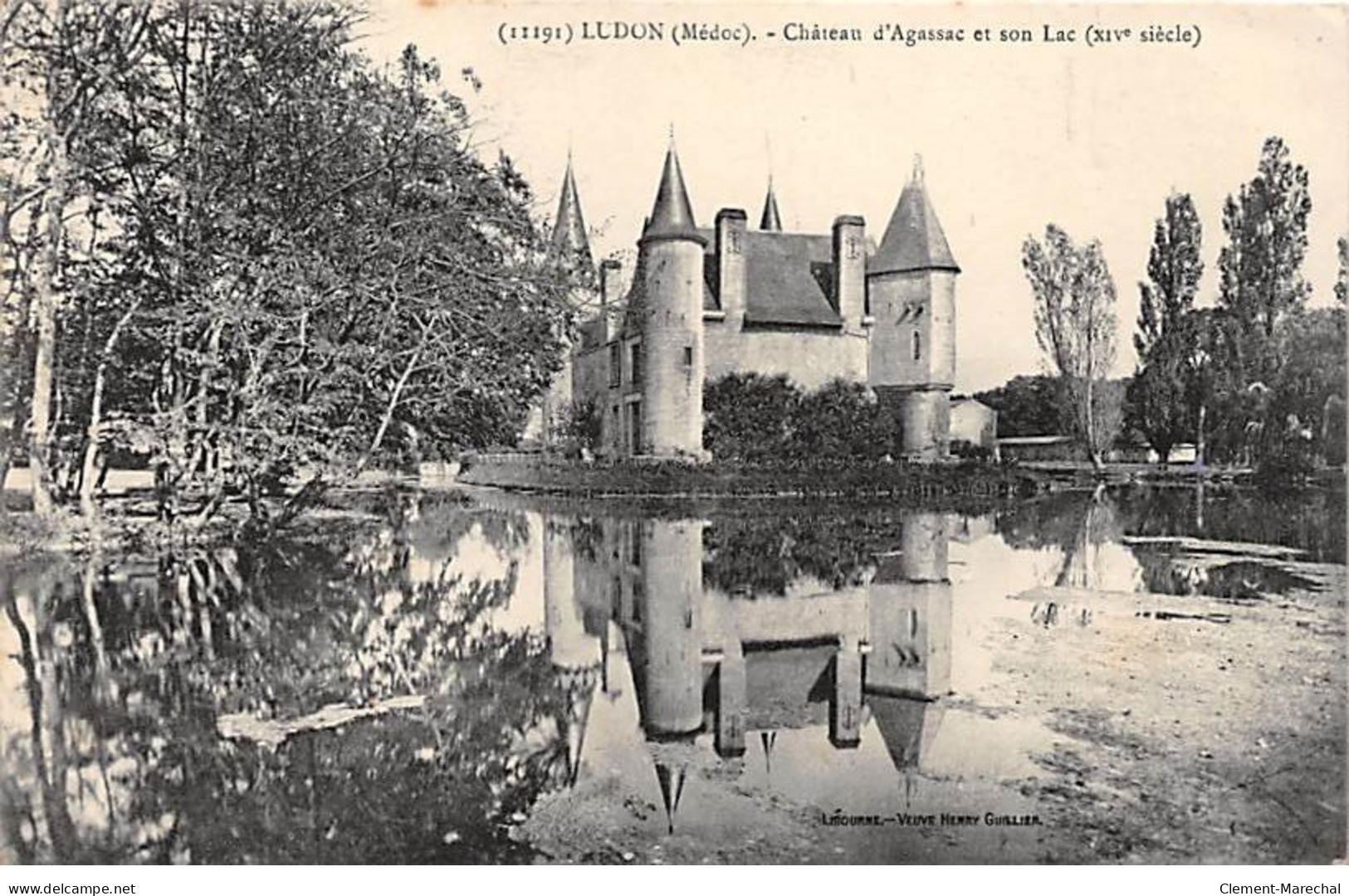 LUDON - Château D'Agassac Et Son Lac - Très Bon état - Otros & Sin Clasificación