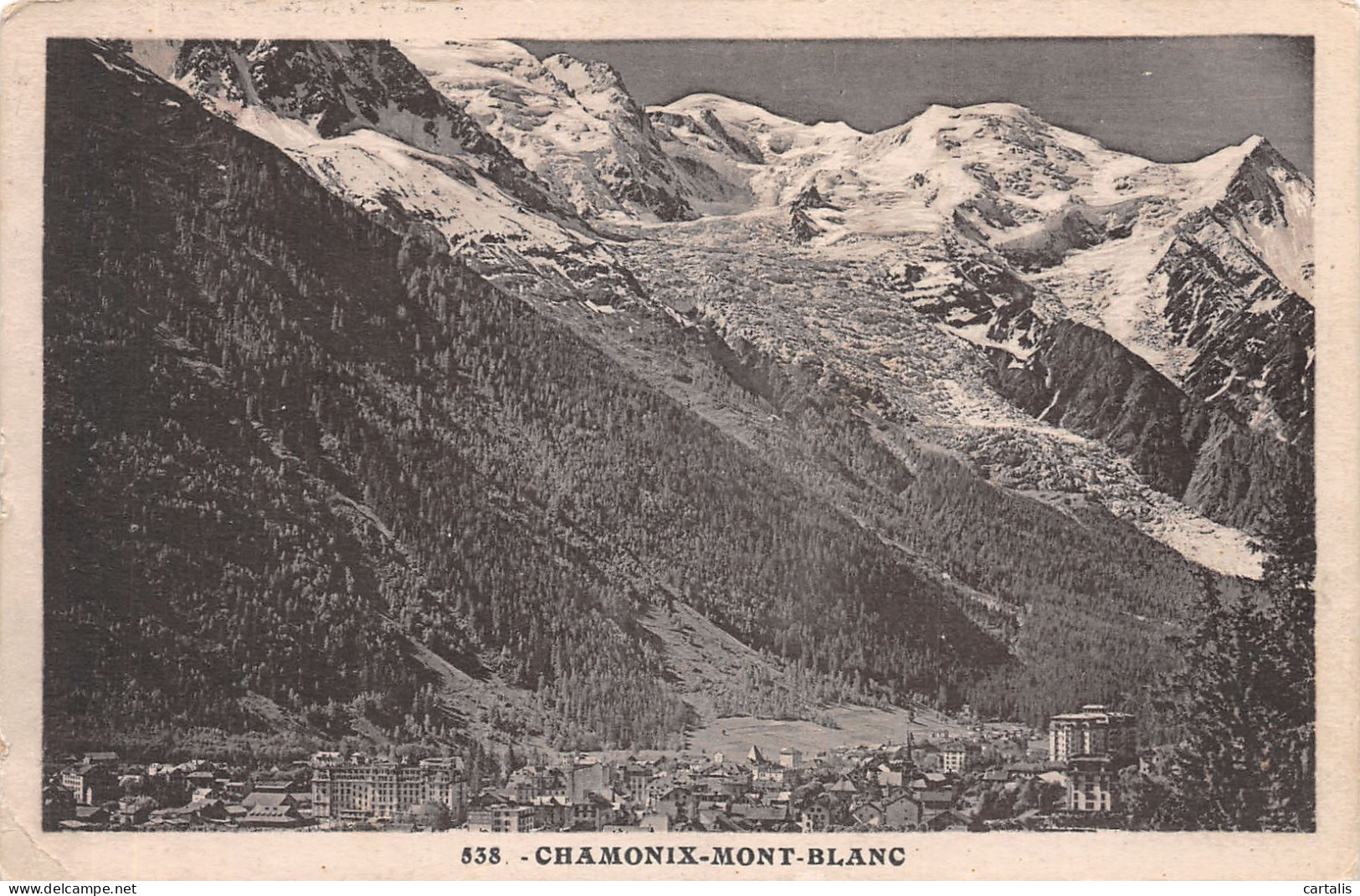 74-CHAMONIX MONT BLANC-N°4205-E/0143 - Chamonix-Mont-Blanc