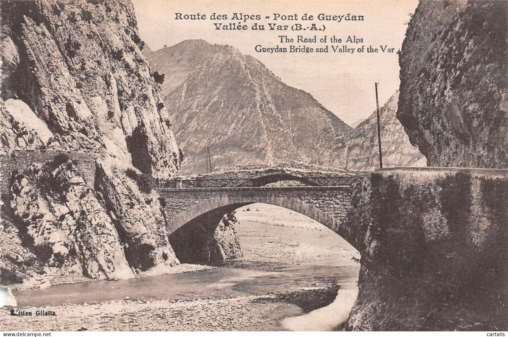 04-SAINT BENOIT PONT DE GUEYDAN-N°4205-E/0045 - Sonstige & Ohne Zuordnung