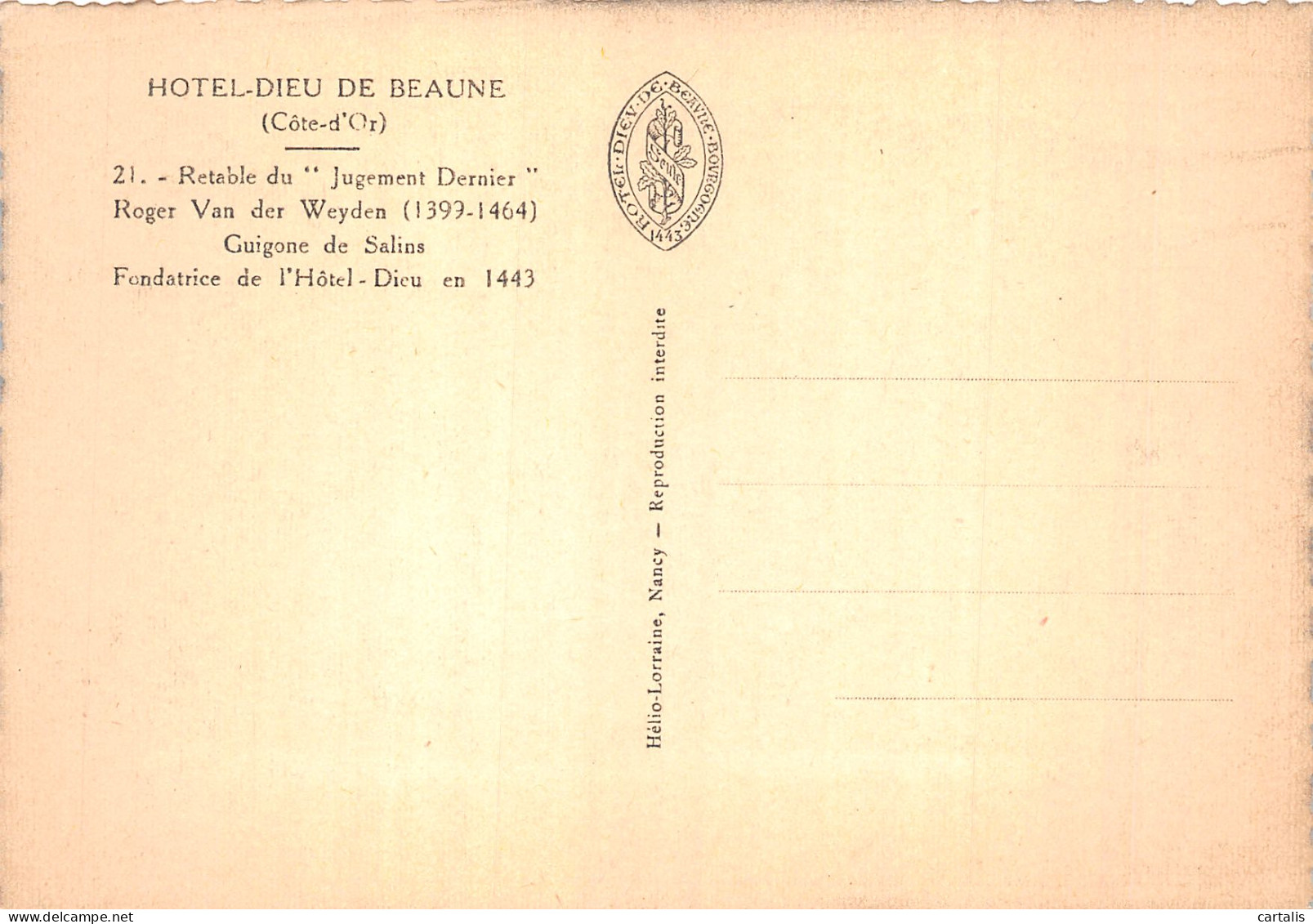 21-BEAUNE-N°4205-D/0317 - Beaune