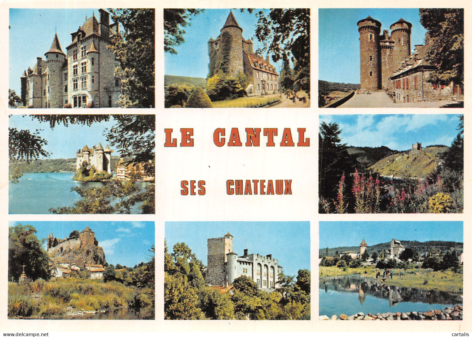 15-CHATEAUX DU CANTAL-N°4205-D/0267 - Other & Unclassified