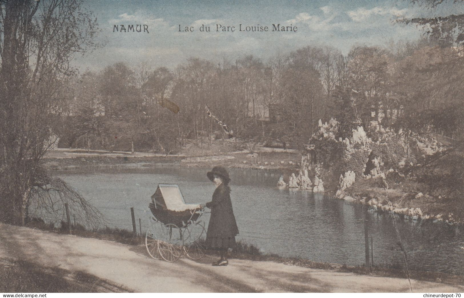 NAMUR LAC DU PARC MARIE LOUISE - Namur