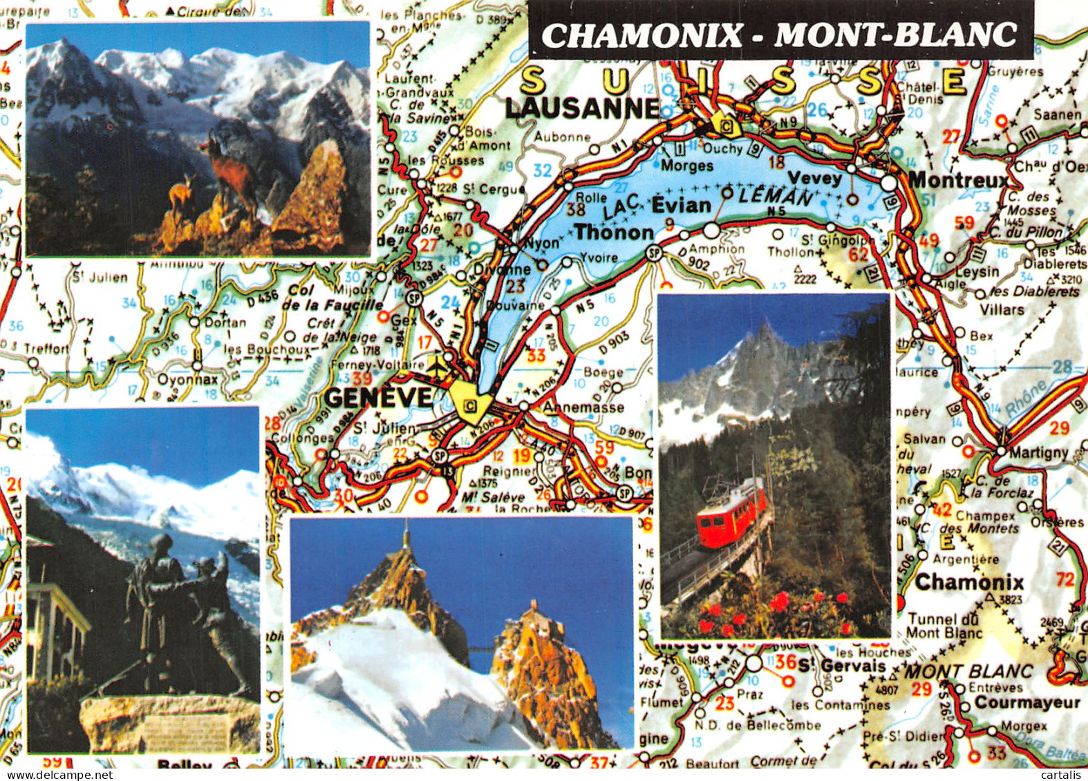 74-CHAMONIX MONT BLANC-N°4205-C/0393 - Chamonix-Mont-Blanc