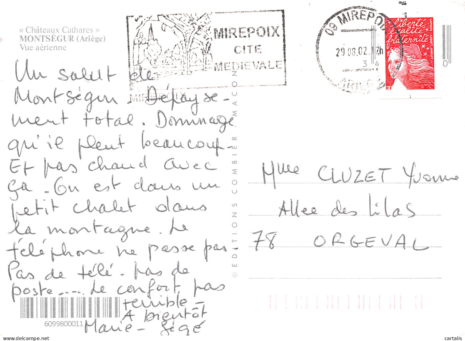 09-MONTSEGUR LE CHATEAU-N°4205-C/0325 - Other & Unclassified