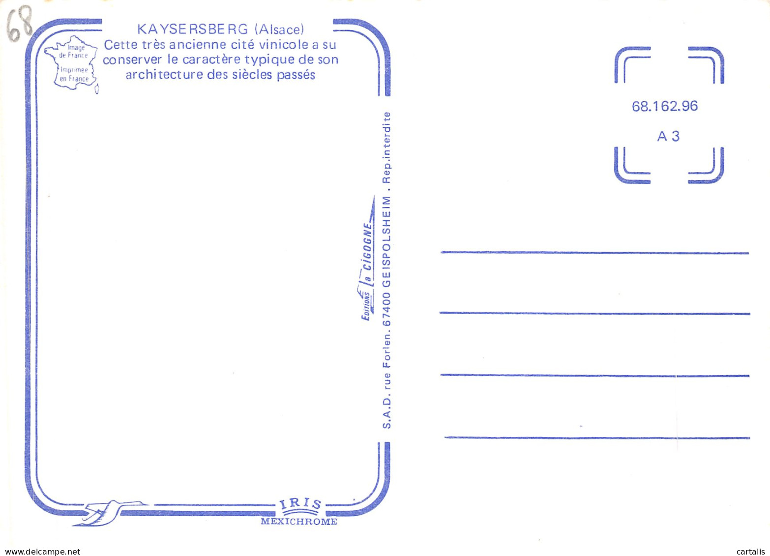 68-KAYSERSBERG-N°4205-C/0303 - Kaysersberg