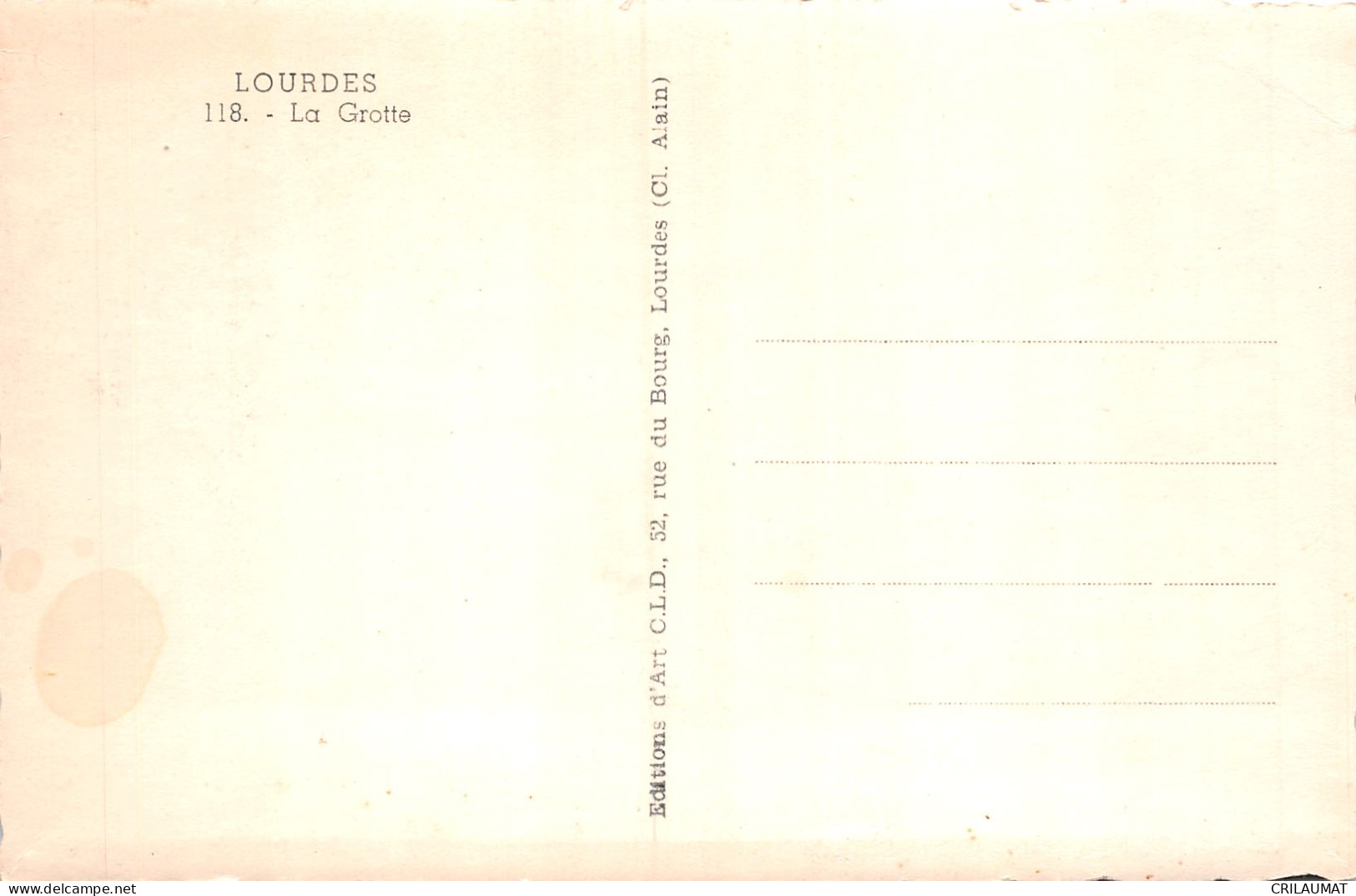 65-LOURDES-N°5150-C/0305 - Lourdes