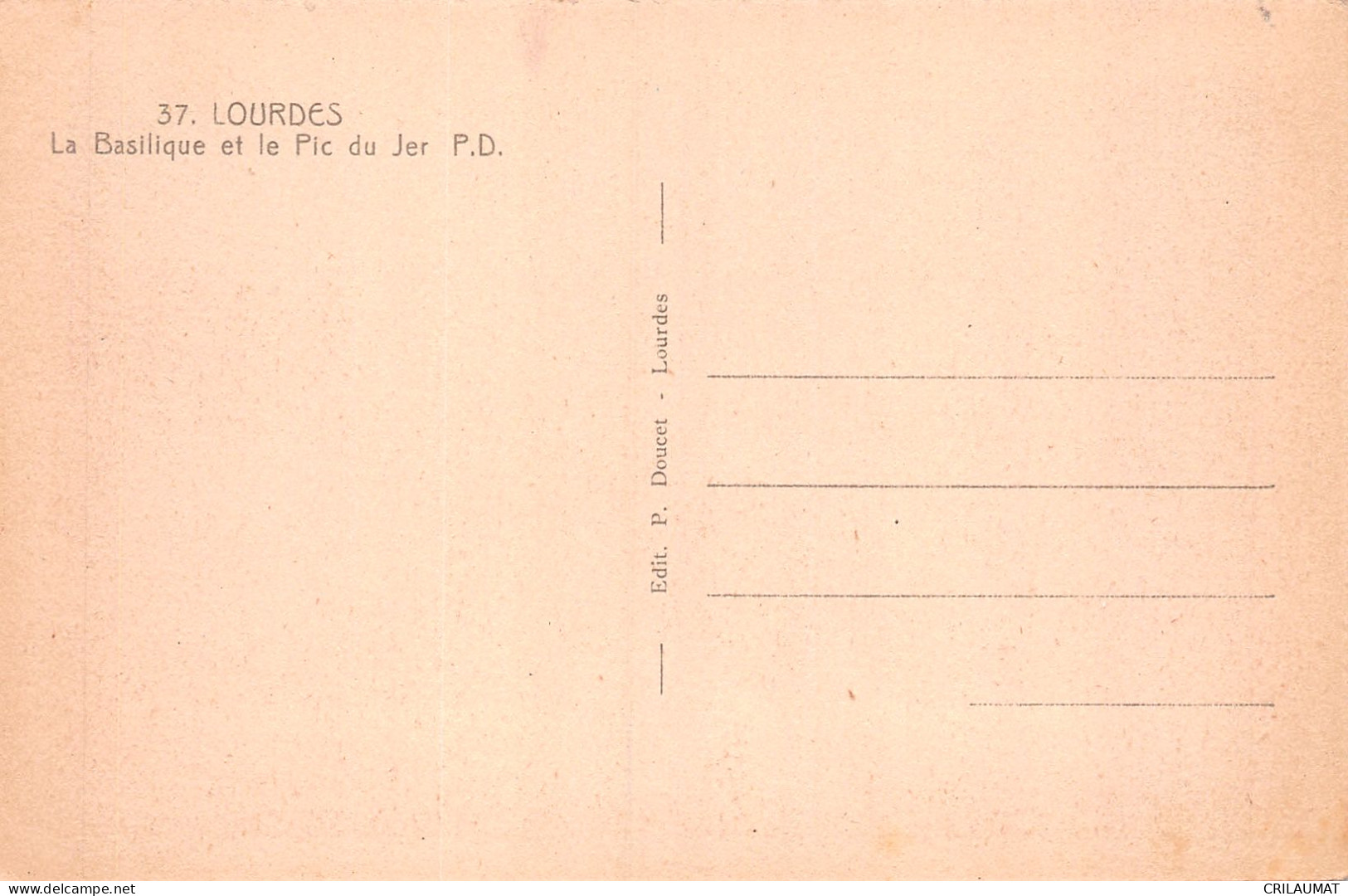 65-LOURDES-N°5150-C/0291 - Lourdes