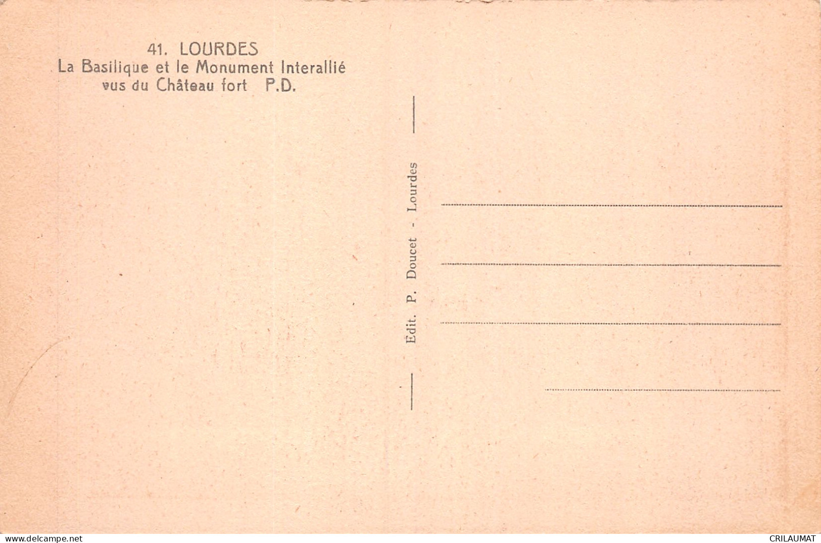 65-LOURDES-N°5150-C/0293 - Lourdes