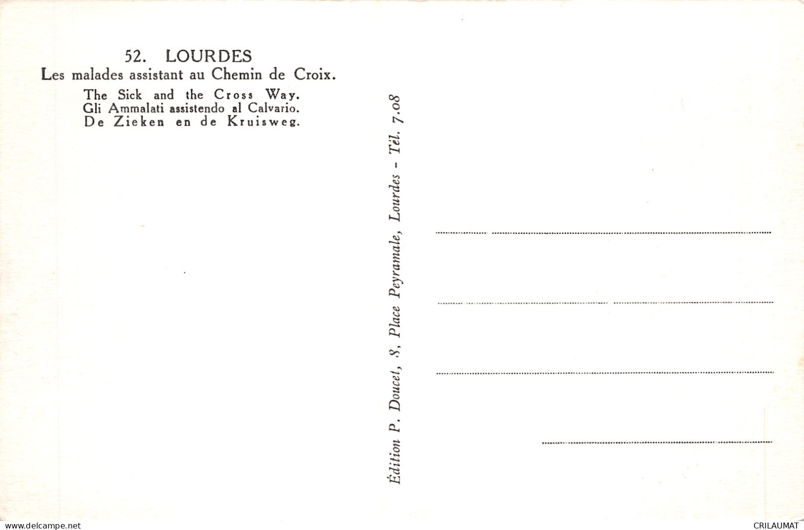 65-LOURDES-N°5150-C/0263 - Lourdes