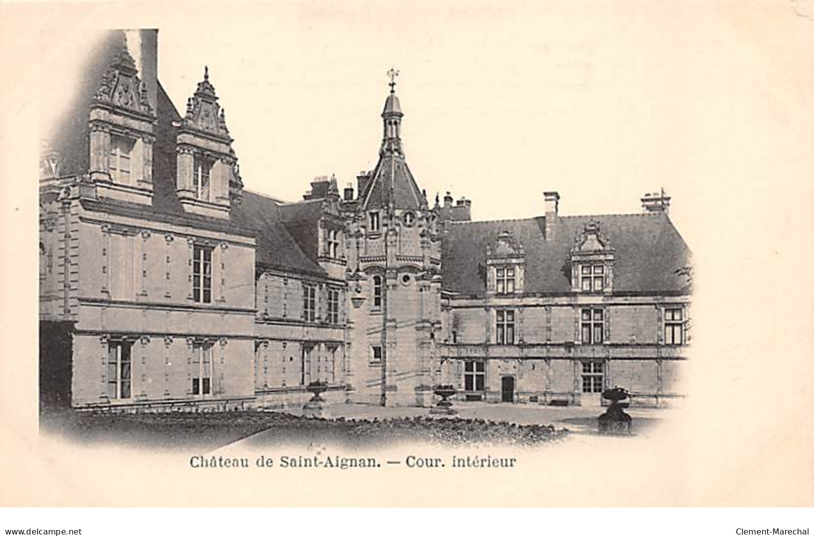 Château De SAINT AIGNAN - Cour Intérieur - Très Bon état - Saint Aignan