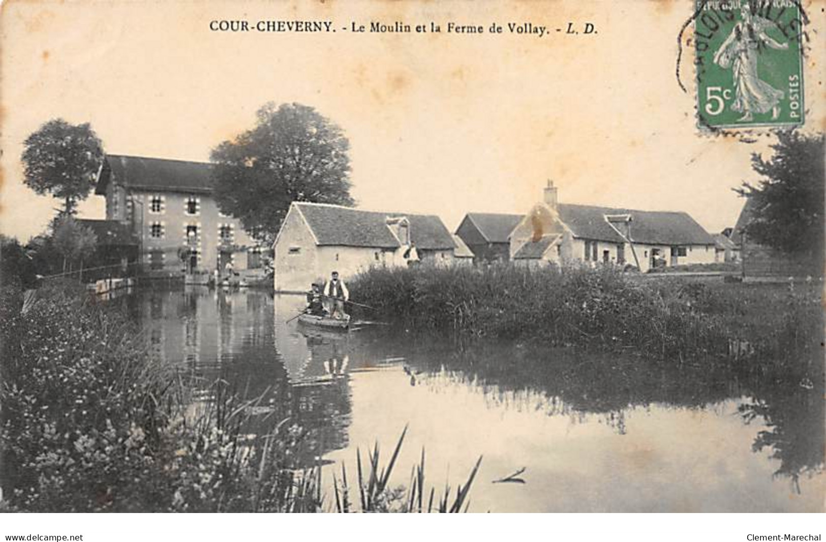 COUR CHEVERNY - Le Moulin Et La Ferme De Vollay - Très Bon état - Cheverny