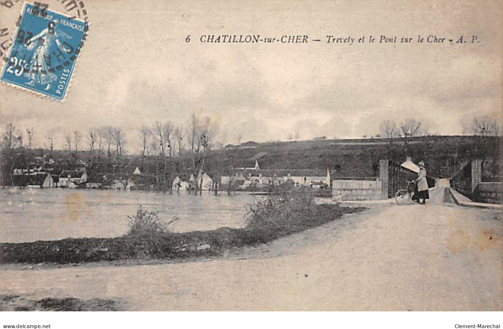 CHATILLON SUR CHER - Trevety Et Le Pont Sur Le Cher - Très Bon état - Other & Unclassified