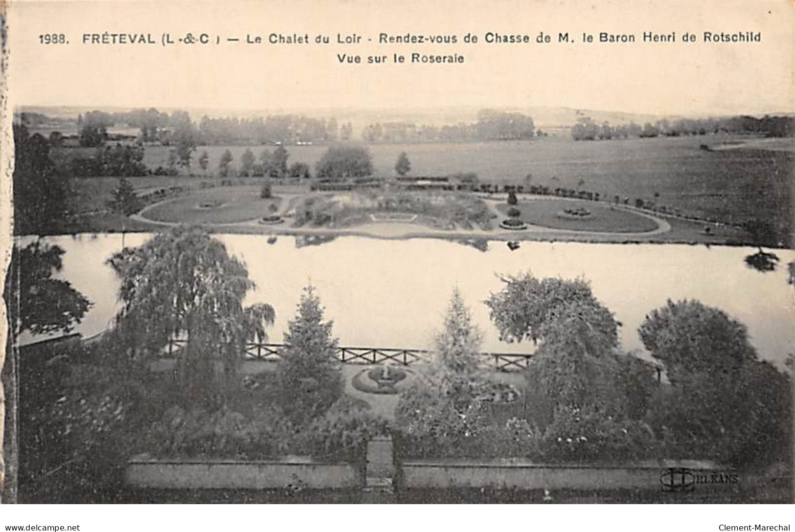 FRETEVAL - Le Chalet Du Loir - Rendez Vous De Chasse De M. Le Baron Henri De Rotschild - Très Bon état - Other & Unclassified