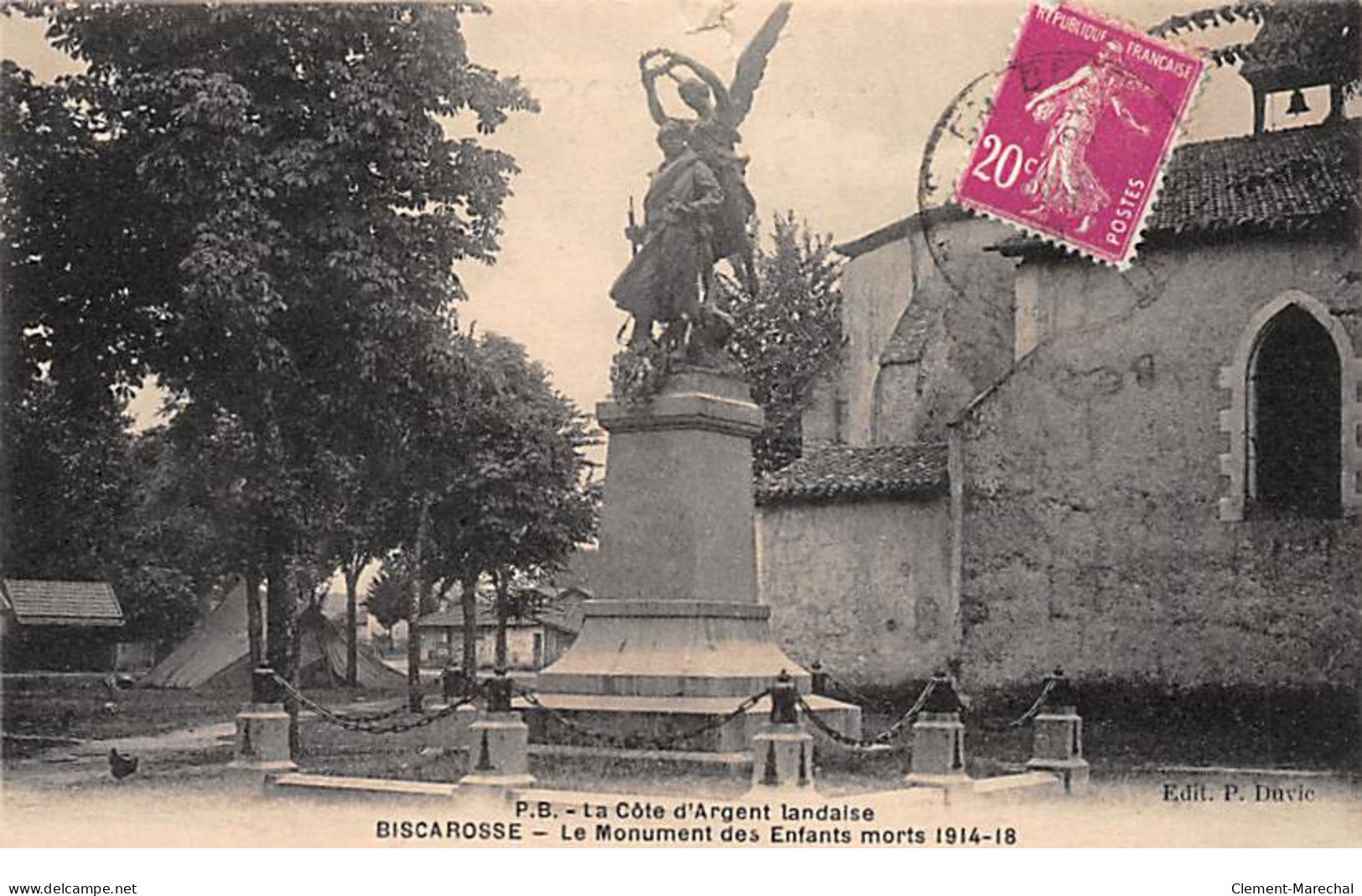BISCAROSSE - Le Monument Aux Morts - Très Bon état - Biscarrosse