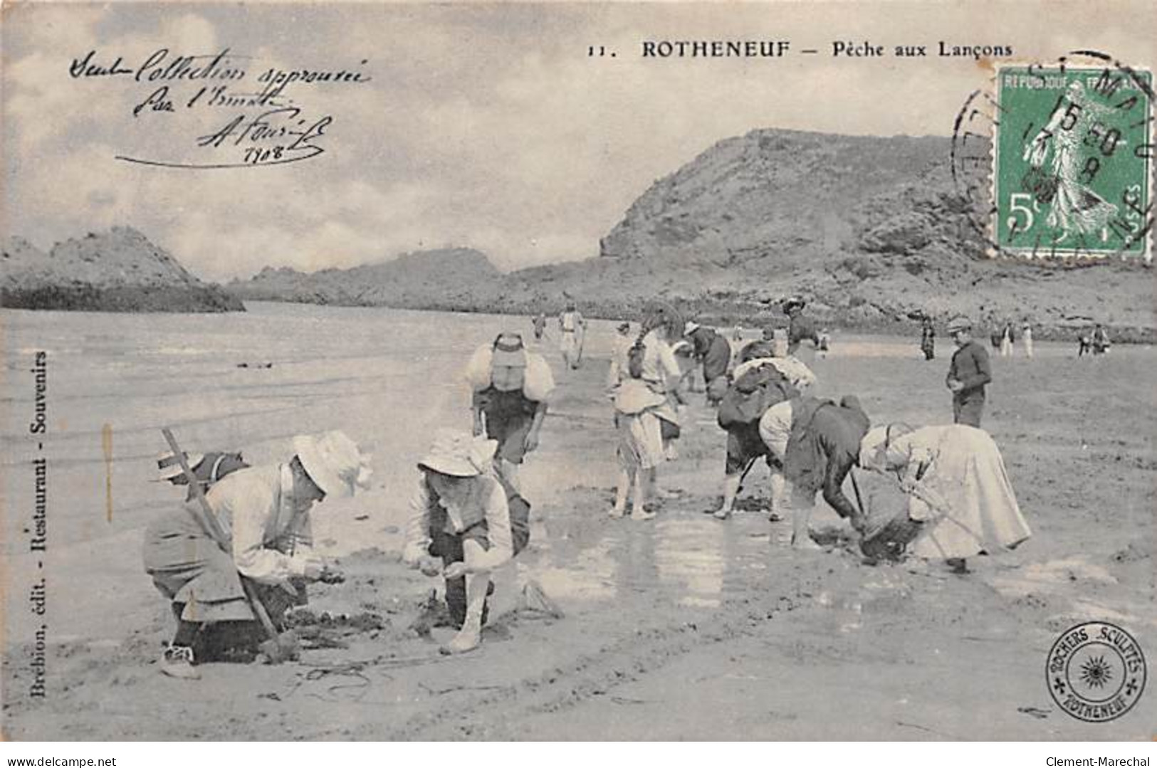ROTHENEUF - Pêche Aux Lançons - Très Bon état - Rotheneuf