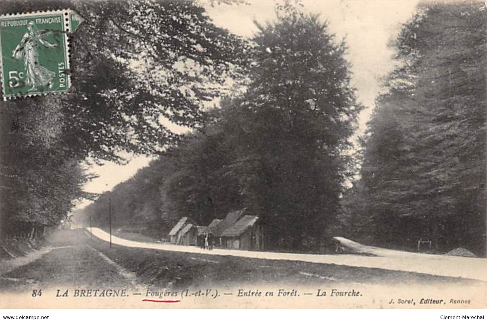FOUGERES - Entrée En Forêt - La Fourche - Très Bon état - Fougeres