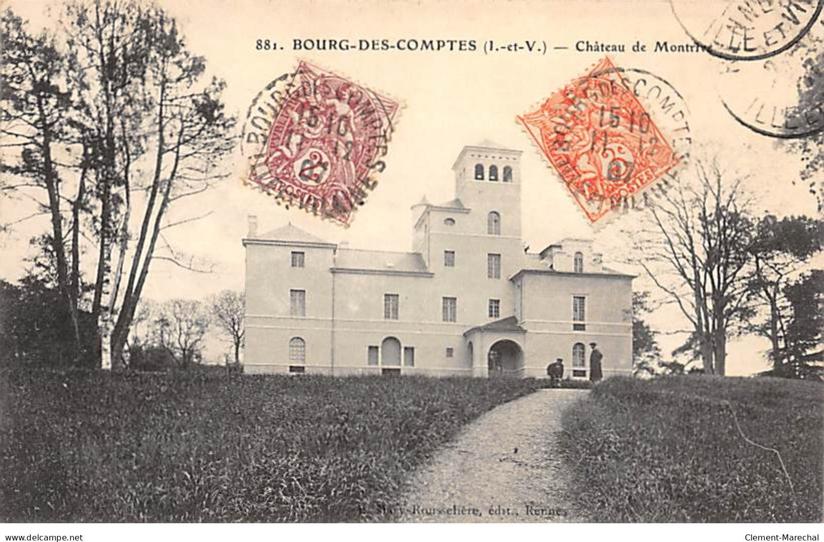 BOURG DES COMPTES - Château - Très Bon état - Other & Unclassified