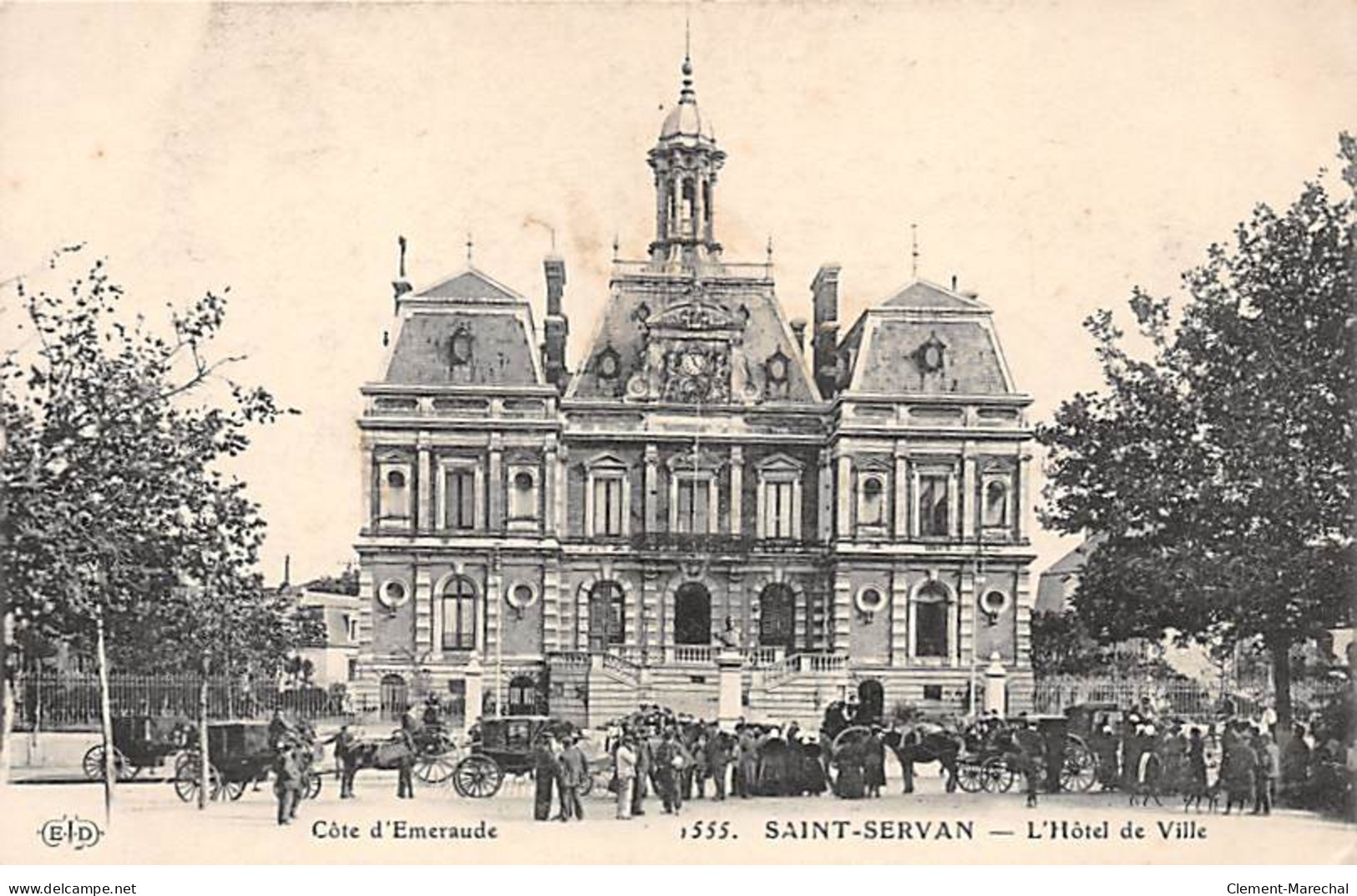 SAINT SERVAN - L'Hôtel De Ville - Très Bon état - Saint Servan