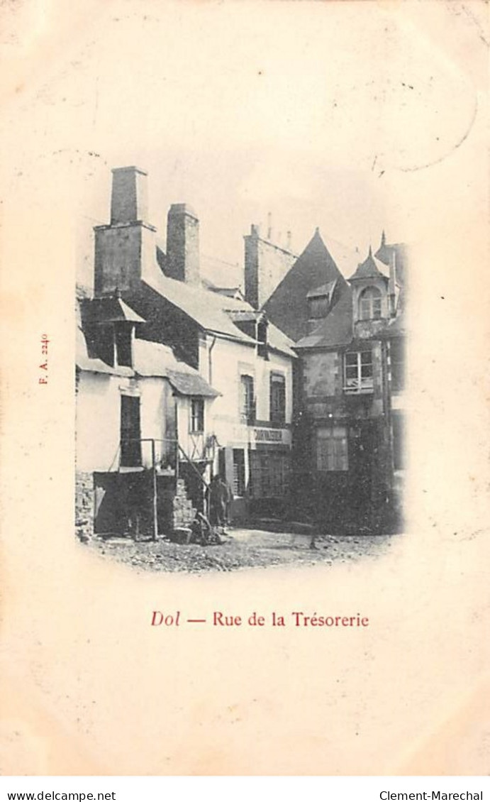 DOL - Rue De La Trésorerie - Très Bon état - Dol De Bretagne