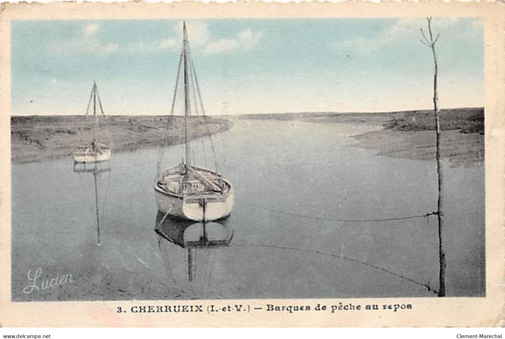 CHERREUEIX - Barques De Pêche Au Repos - Très Bon état - Other & Unclassified