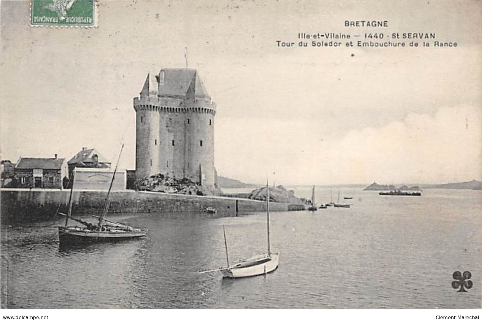 SAINT SERVAN - Tour Du Soledor Et Embouchure De La Rance - Très Bon état - Saint Servan