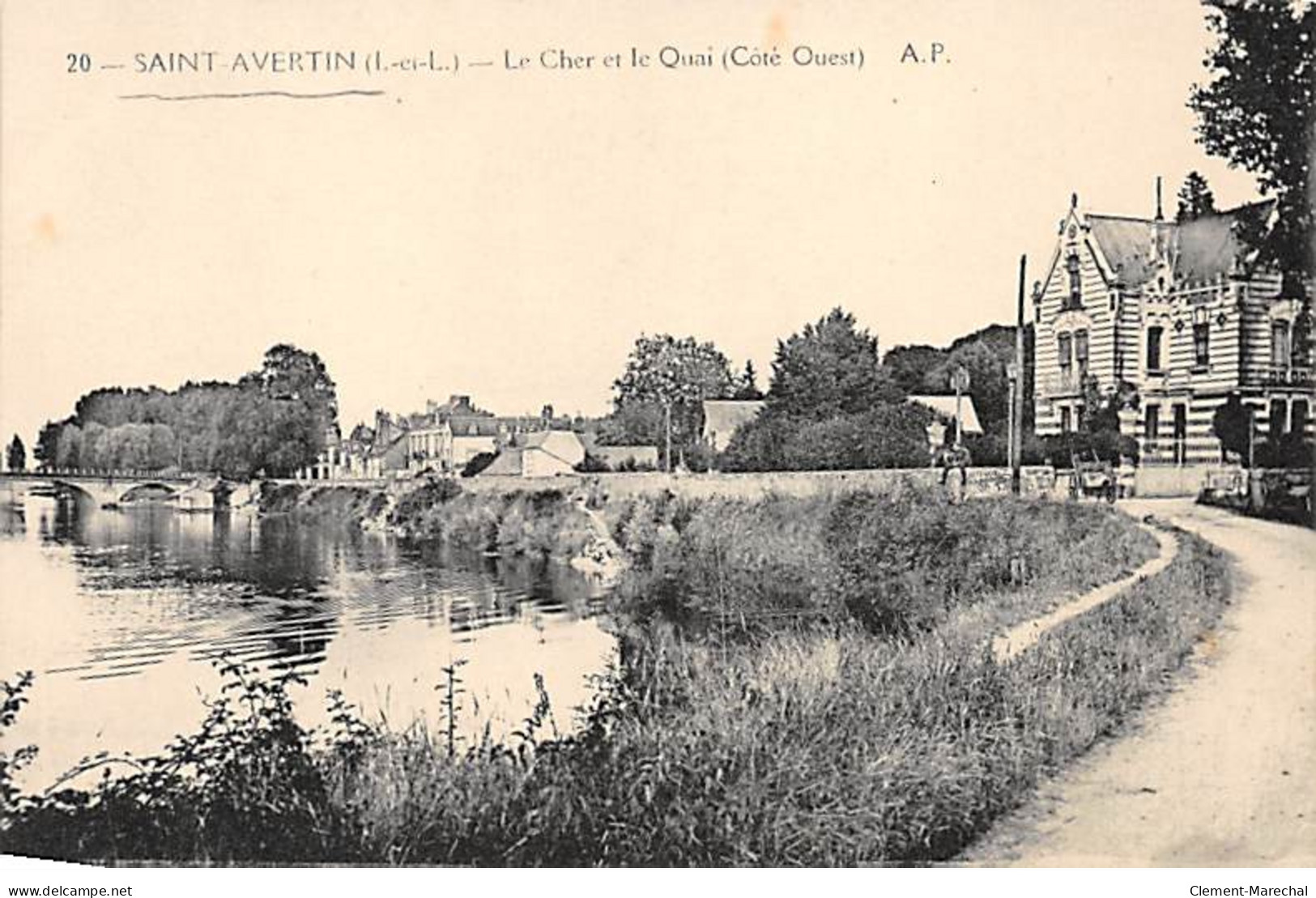 SAINT AVERTIN - Le Cher Et Le Quai - Très Bon état - Saint-Avertin
