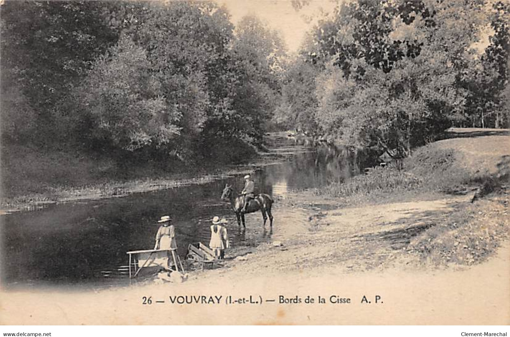 VOUVRAY - Bords De La Cisse - Très Bon état - Vouvray