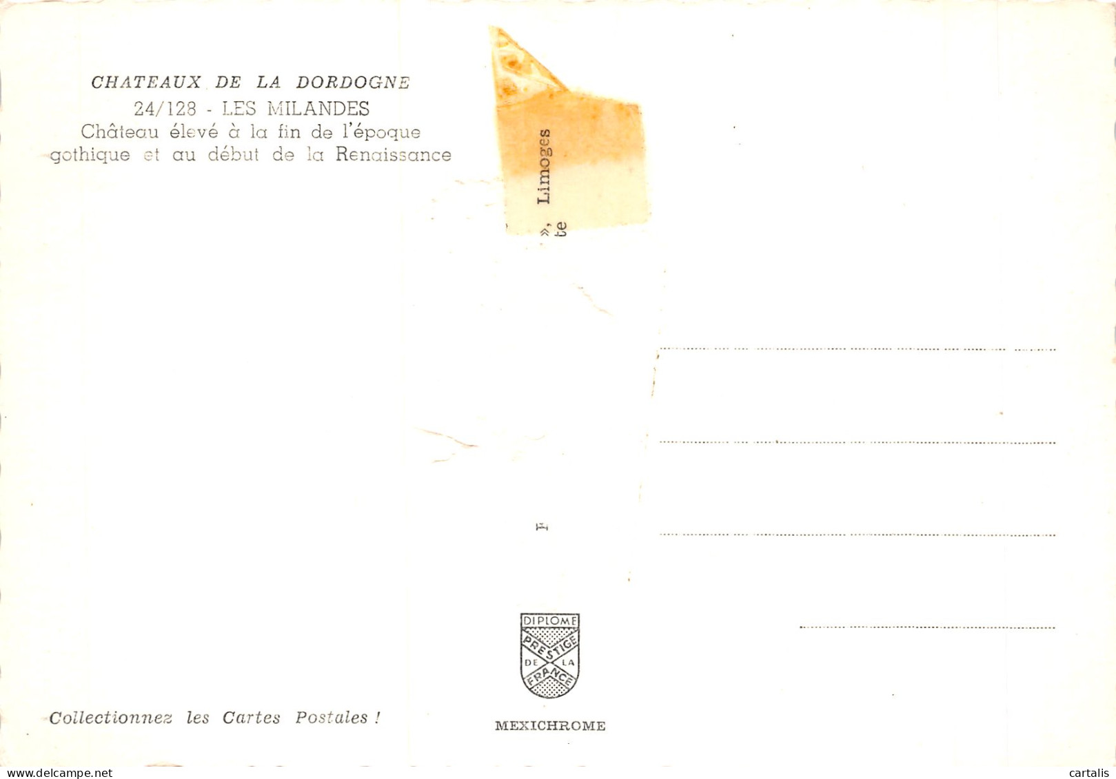 24-LES MILANDES-N°4206-C/0199 - Other & Unclassified