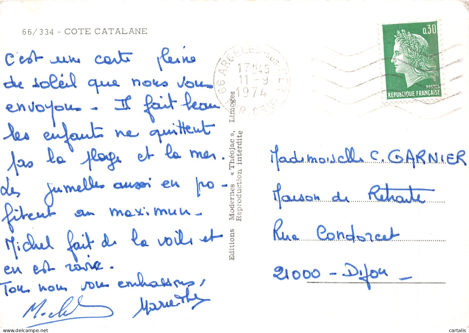 66-COTE CATALANE-N°4206-B/0317 - Other & Unclassified