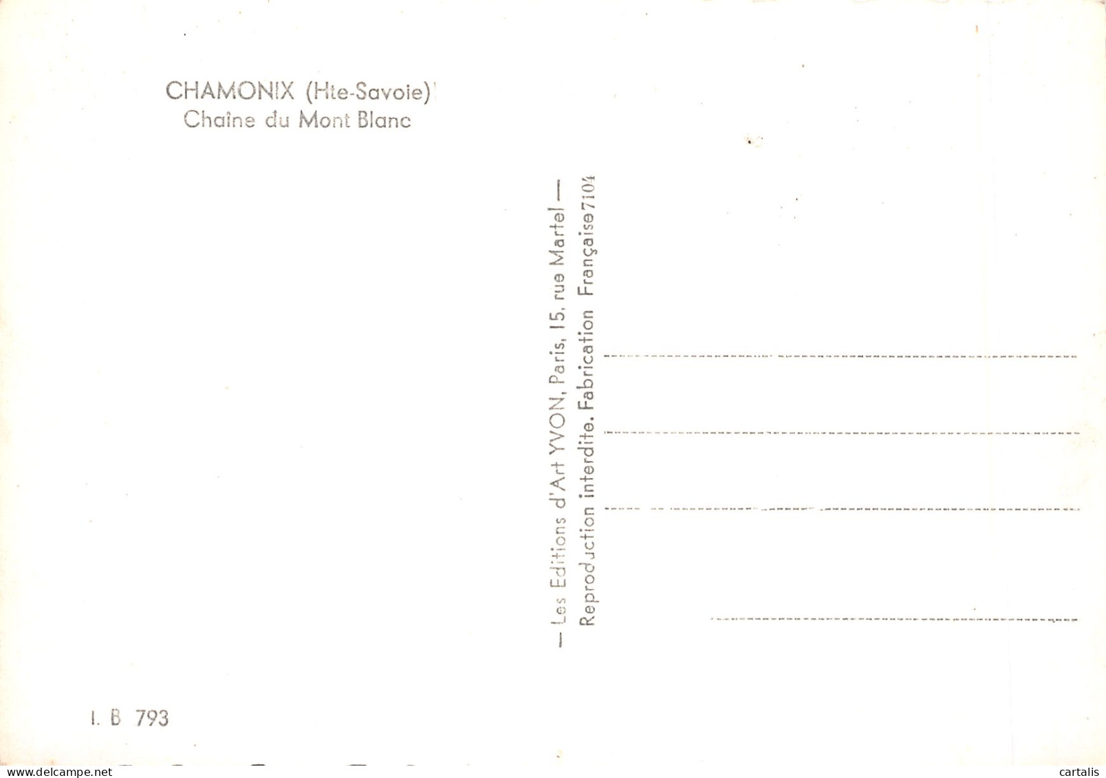 74-CHAMONIX-N°4206-B/0277 - Chamonix-Mont-Blanc
