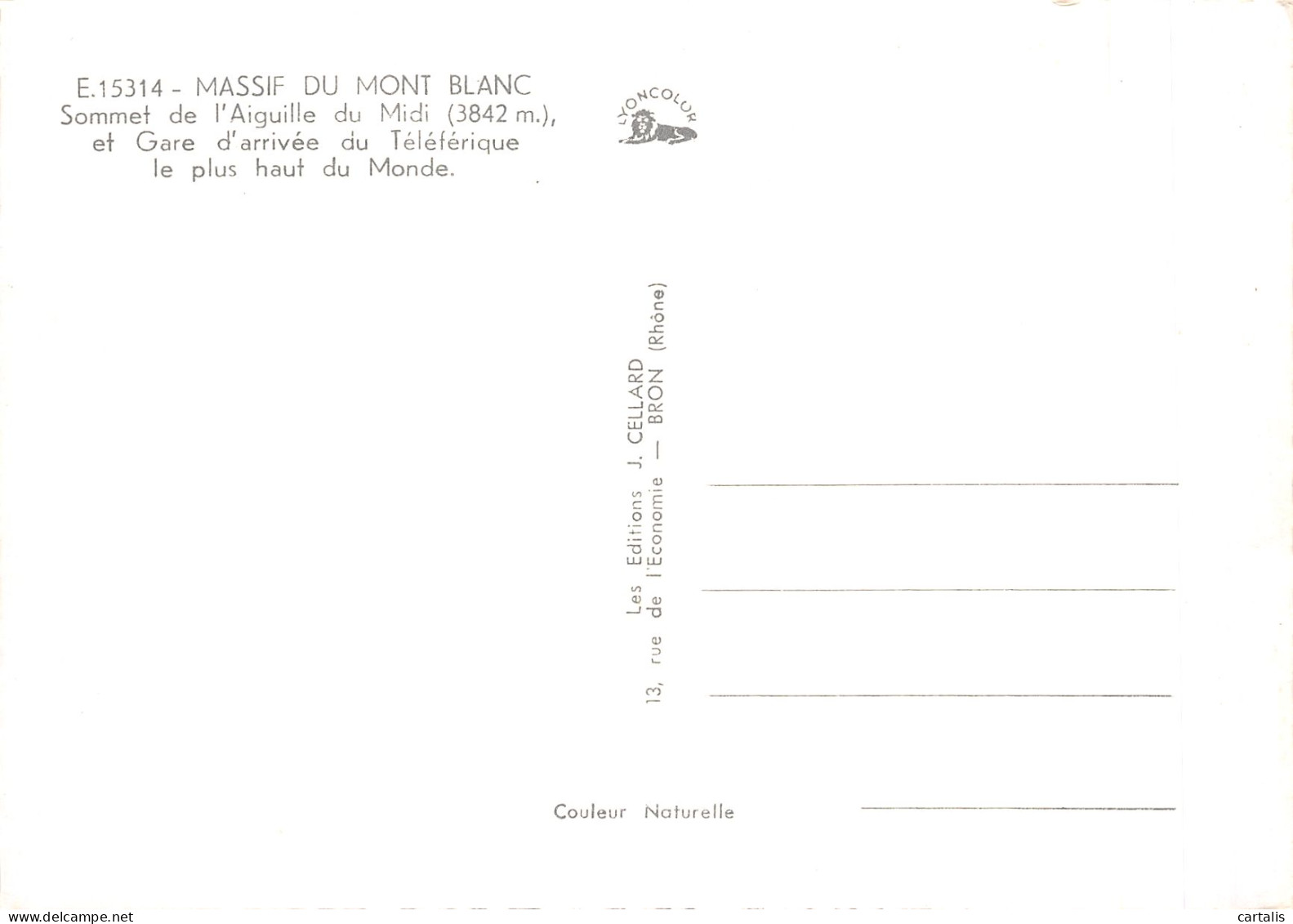 74-LE MONT BLANC-N°4206-B/0249 - Other & Unclassified