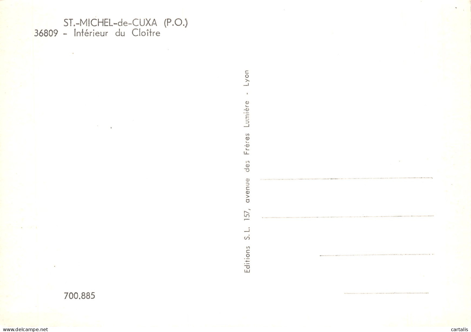 66-SAINT MICHEL DE CUXA-N°4206-A/0161 - Other & Unclassified