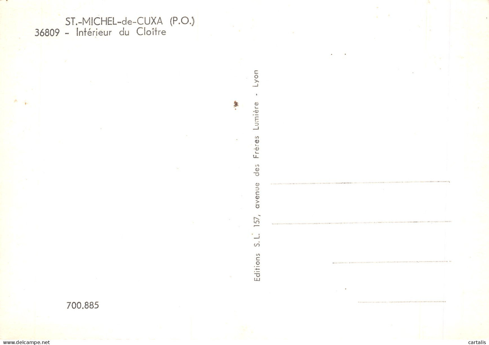 66-SAINT MICHEL DE CUXA-N°4206-A/0149 - Other & Unclassified