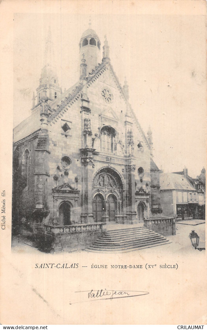 72-SAINT CALAIS-N°5150-G/0325 - Saint Calais