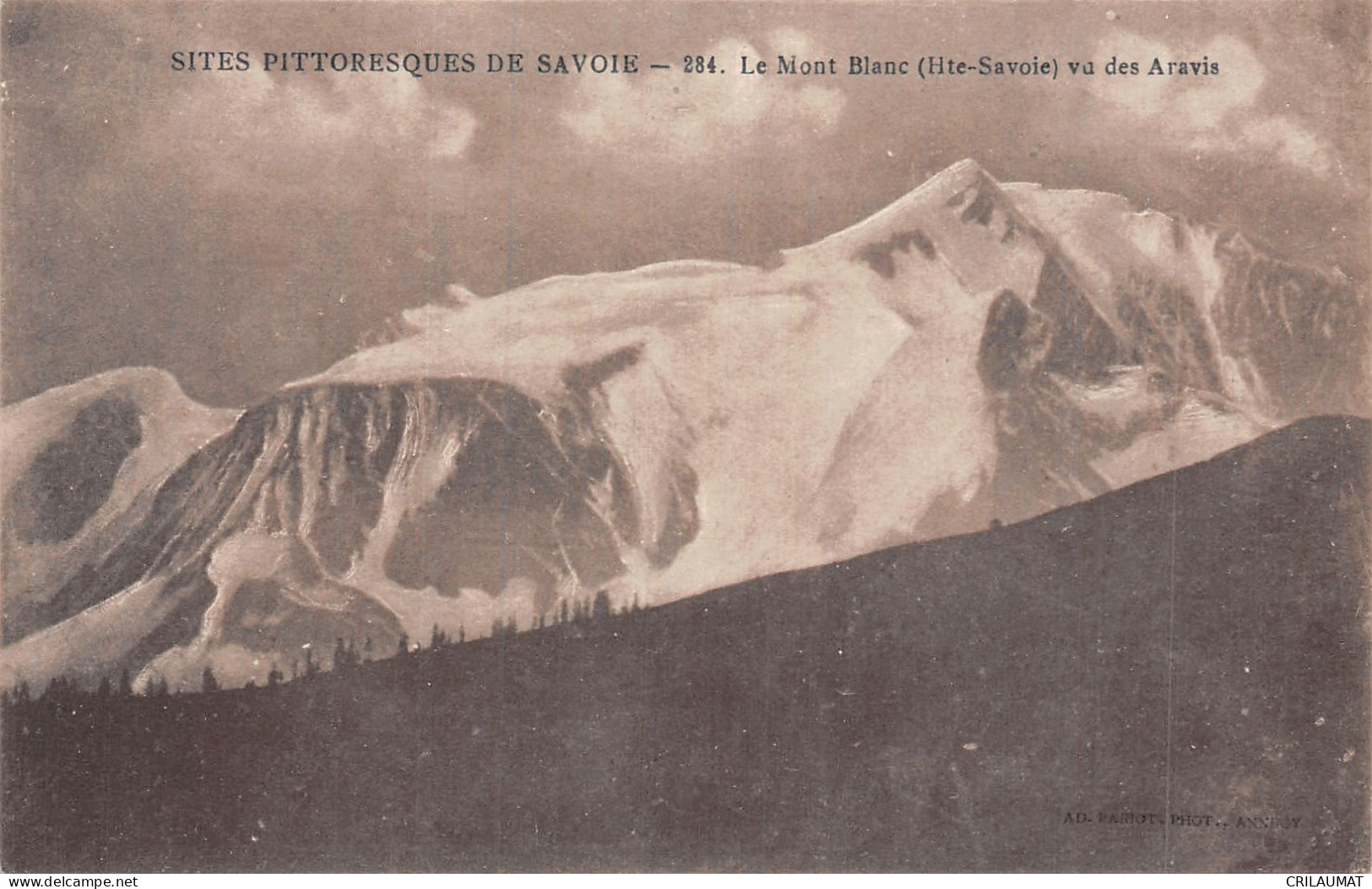 74-LE MONT BLANC-N°5150-G/0271 - Other & Unclassified