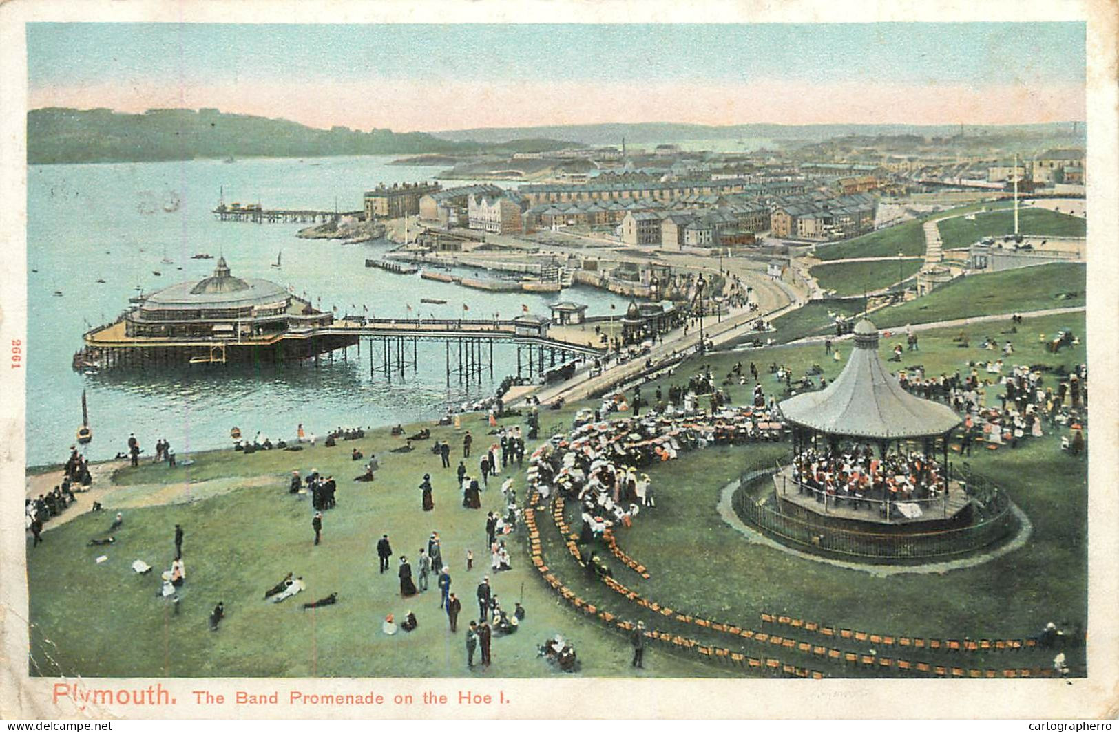 England Plymouth - Band Promenade On The Hoe I - Plymouth