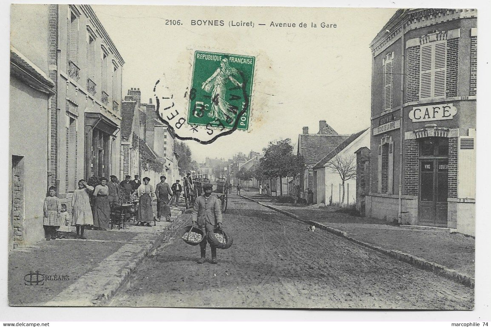 BOYNES LOIRET  AVENUE DE LA GARE - Autres & Non Classés