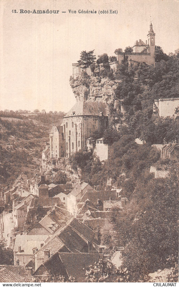 46-ROCAMADOUR-N°5150-G/0091 - Rocamadour