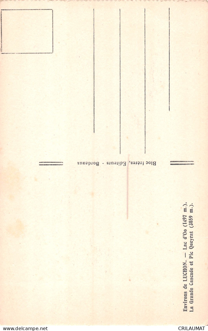 31-LE LAC D OO-N°5150-E/0373 - Sonstige & Ohne Zuordnung