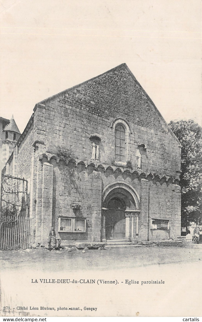 86-LA VILLE DIEU DU CLAIN-N°4206-E/0089 - La Villedieu Du Clain