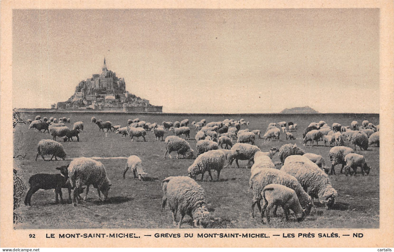 50-MONT SAINT MICHEL-N°4206-E/0007 - Le Mont Saint Michel
