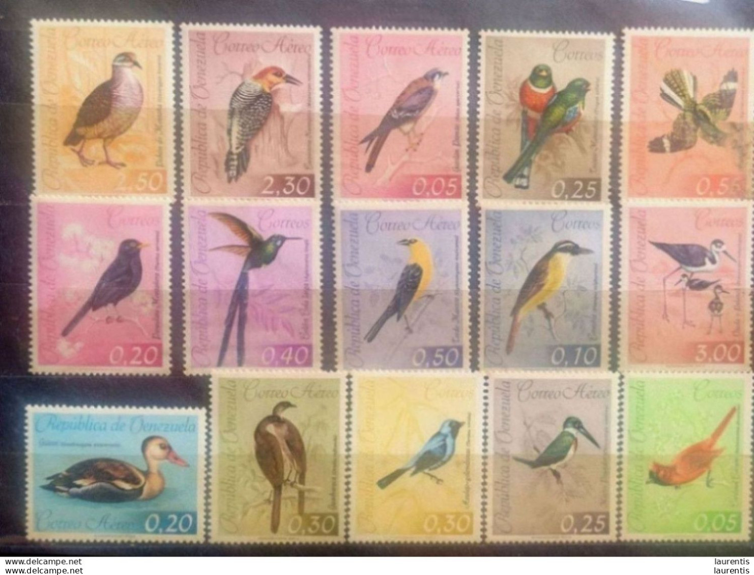 D7660  BIrds - Oiseaux - Venezuela 1962 MNH - 9,80 (350-200) - Altri & Non Classificati