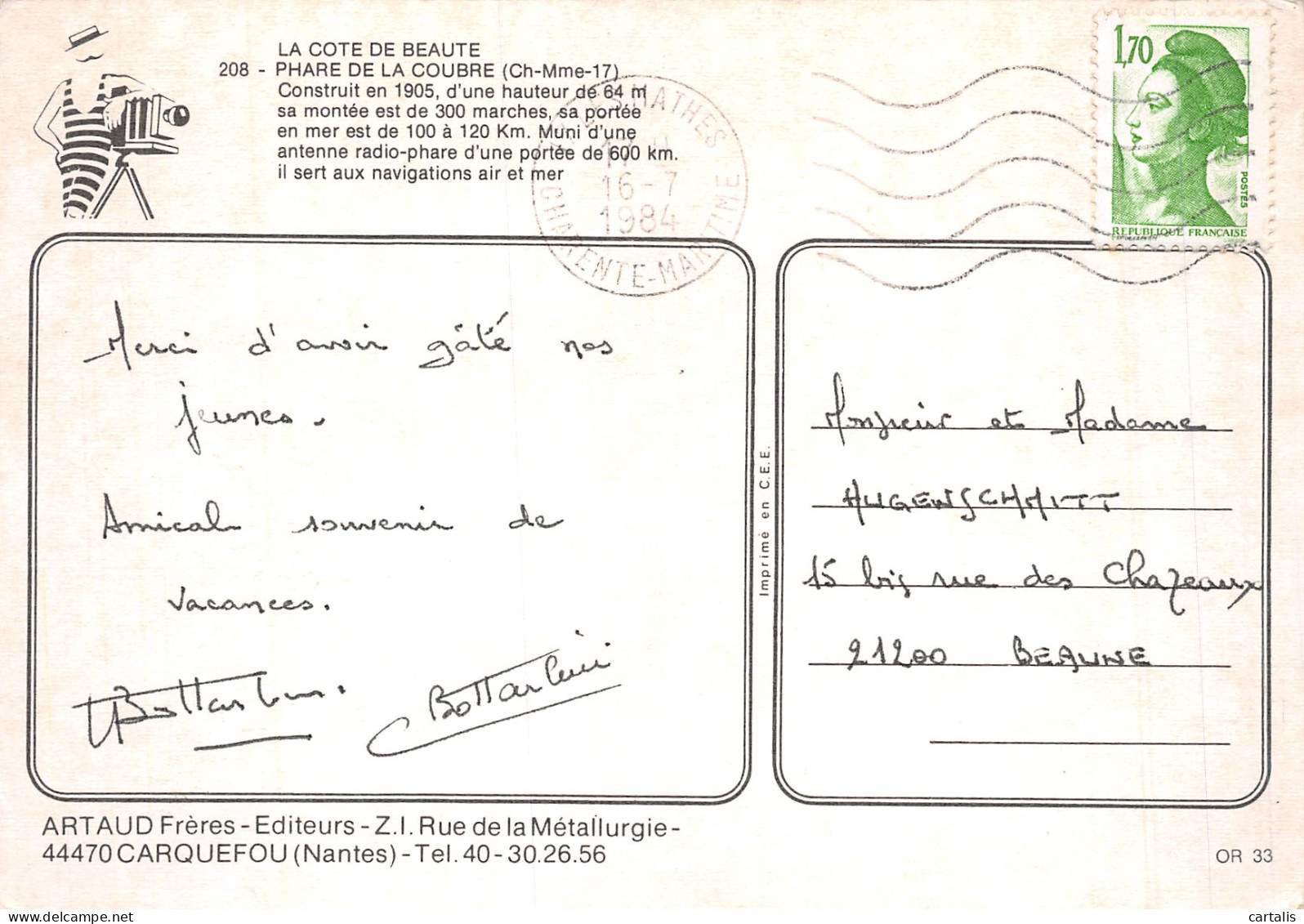 17-PHARE DE LA COURBE-N°4206-D/0087 - Other & Unclassified