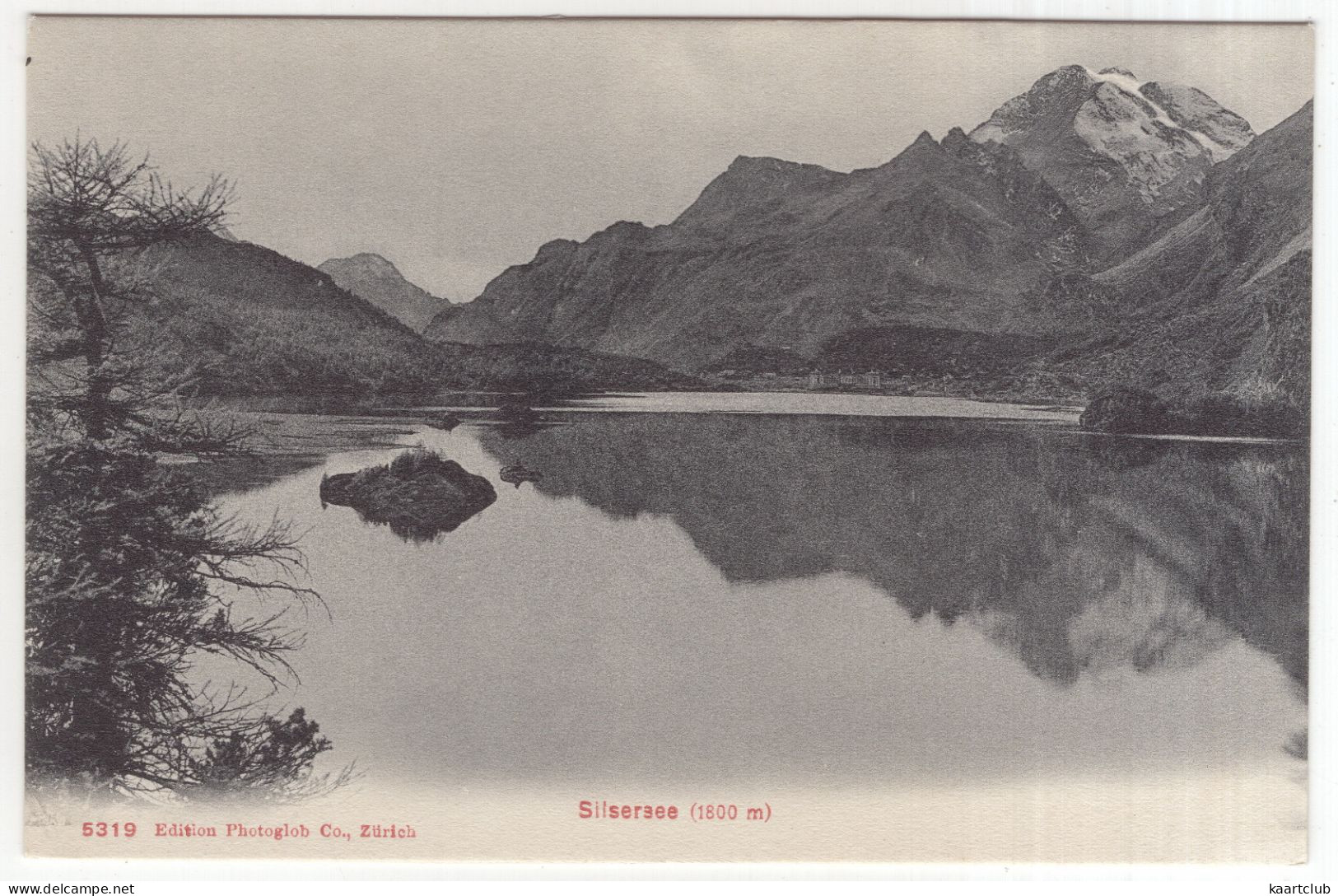 5319  Silsersee (1800 M) - (Schweiz/Suisse/Switzerland) - Sils Im Engadin/Segl