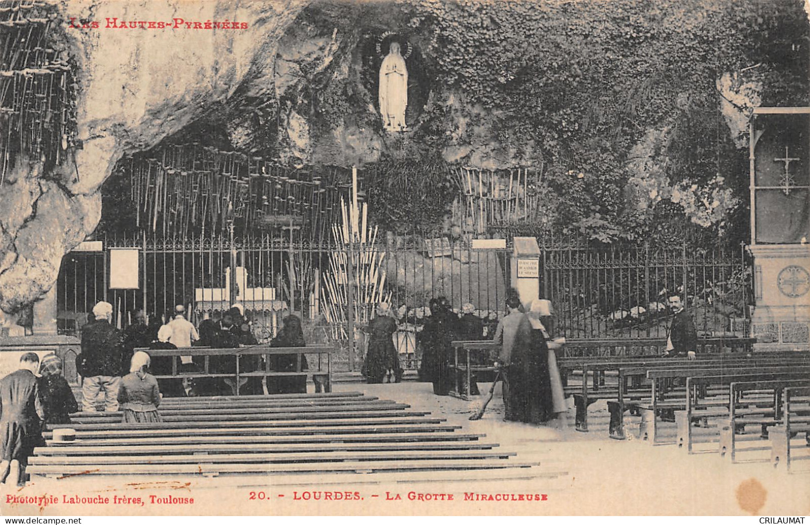 65-LOURDES-N°5150-H/0317 - Lourdes