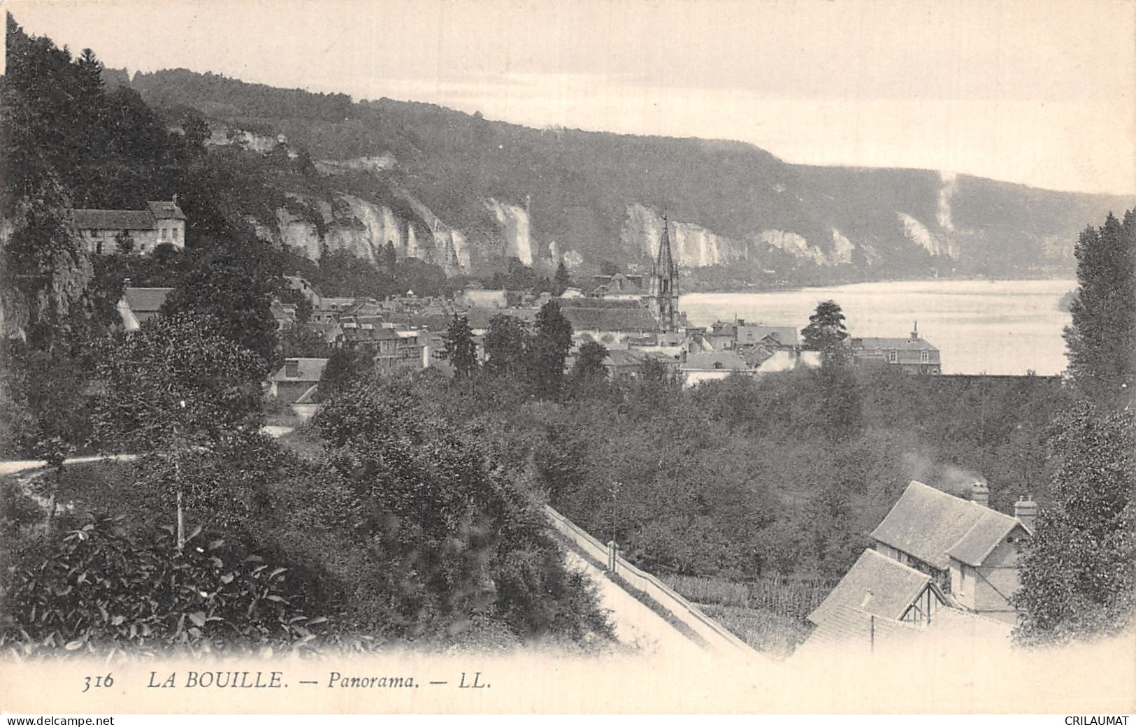 76-LA BOUILLE-N°5150-H/0039 - La Bouille