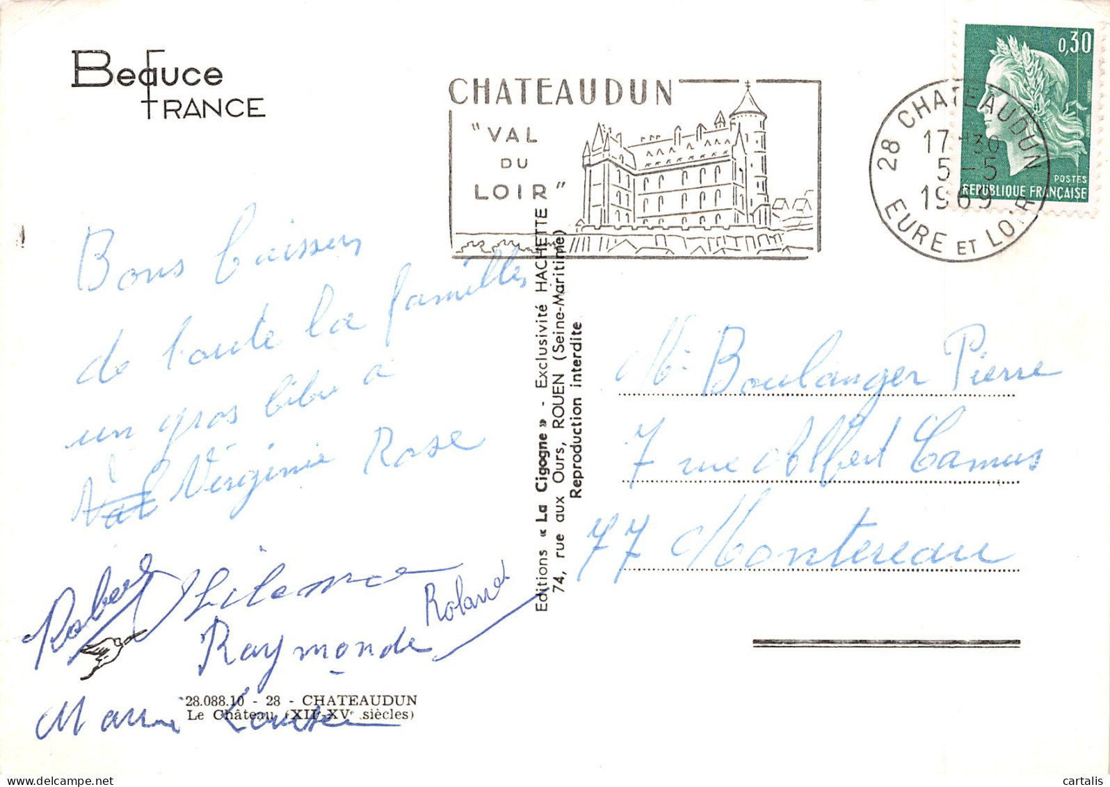 28-CHATEAUDUN-N°4207-A/0247 - Chateaudun